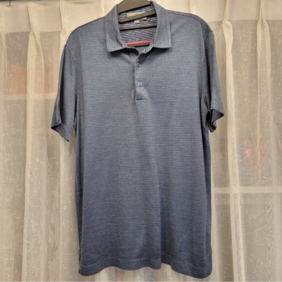 Canali Blue Silk Polo Size 52 Medium - Picture 1 of 8